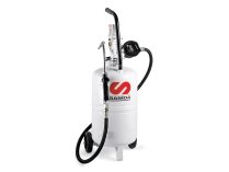 Pneumatic oil dispenser with flow meter Samoa DAC-25/21L, 25 l, art: 327020.