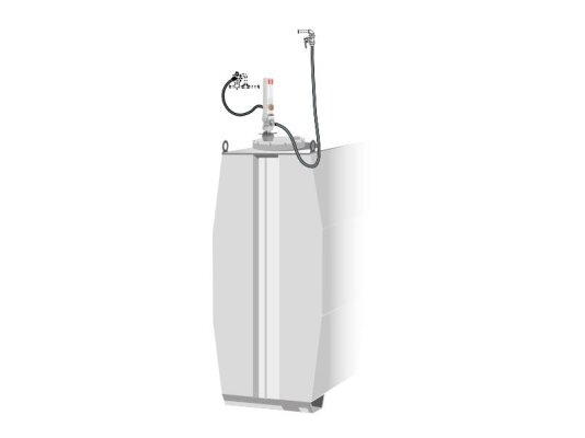 Oil extraction kit with Samoa PM 4, 5 pump to tank, art: 379503.