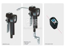 Piusi Greaster grease gun with counter (oz/lb, rigid nozzle, Z-fitting)