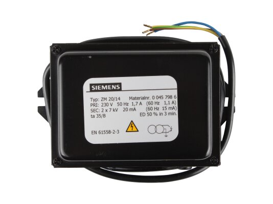 Siemens ZM 20/14 00457986 Ignition Transformer