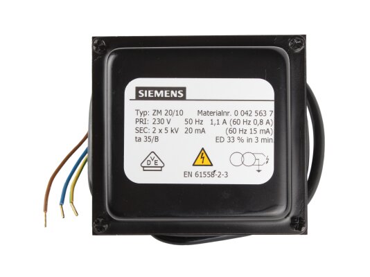 Siemens Ignition Transformer ZM 20/10 00425637