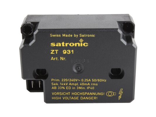 Honeywell ZT 931 ignition transformer, art: 13131