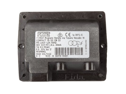 FIDA Compact 10/20 CM 33 ignition transformer, art: TE102D.
