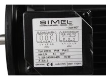 Simel 2/3030 electric motor, 0.74 kW