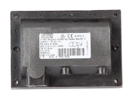 FIDA Compact 10/20-100 ignition transformer, art: TC101D.