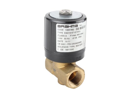Gas Electromagnetic Valve Brahma E6G*A10*1/2*AFD 13691662
