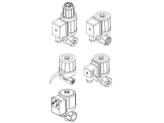 Brahma E6G*A 10*3/8*A3C Gas Electromagnetic Valve, art: 13694801.