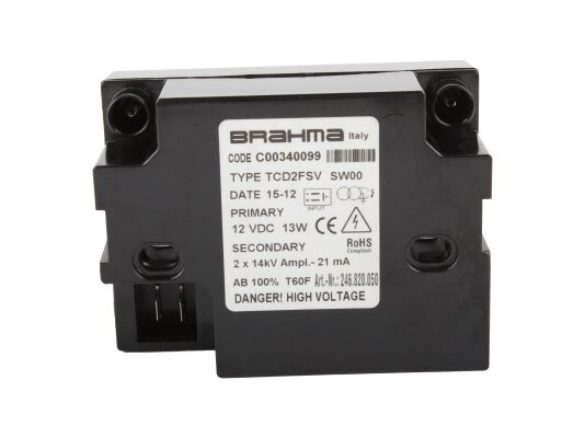 Brahma TCD2FSV C00340099 Ignition Transformer