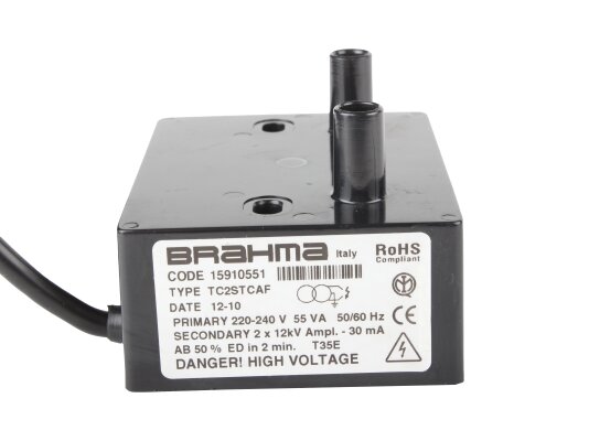 Brahma TC2STCAF 15910551 Ignition Transformer