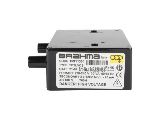 Brahma TC2LVCS 15911301 Ignition Transformer