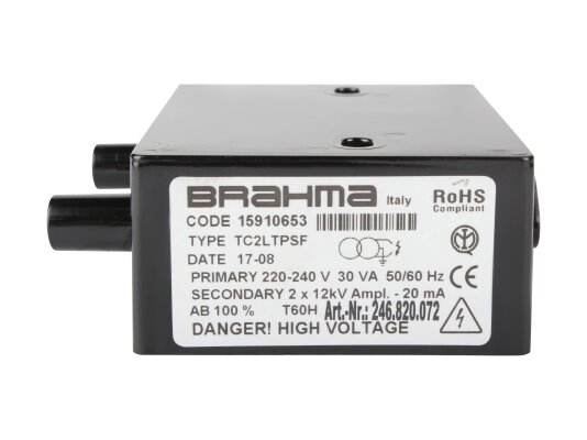 Brahma TC2LTPSF 15910653 Ignition Transformer