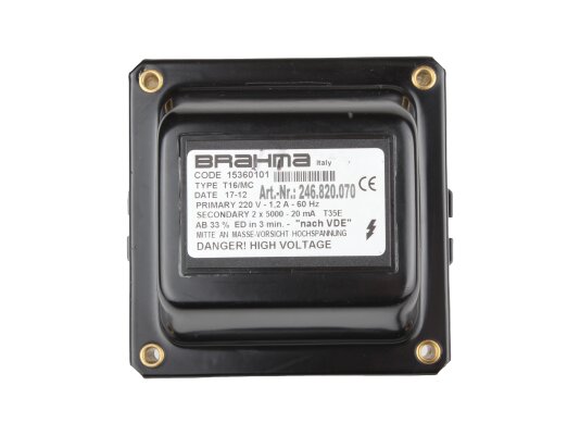 Brahma T16/MC 15360101 Ignition Transformer