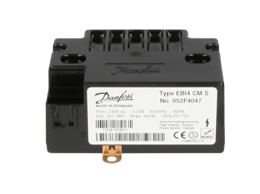 Danfoss EBI4 CM S 052F4047 Ignition Transformer