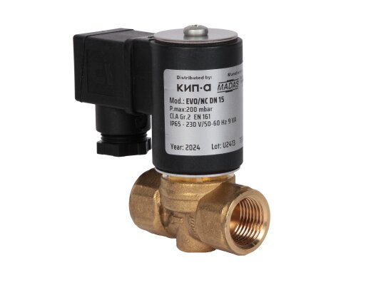 Madas Gas Electromagnetic Valve EVO/NC DN 15, art: EVO02 008.