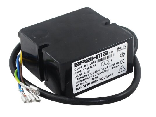 Brahma TD2LTCSF Ignition Transformer 15910665