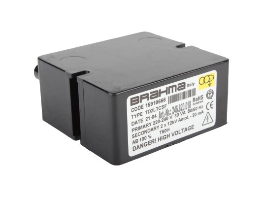 Brahma TD2LTCSF Ignition Transformer 15910666
