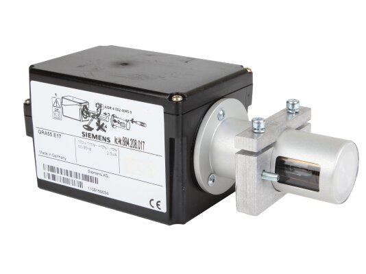 Siemens QRA55.E17 UV flame detector.