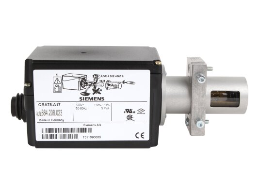 Siemens QRA75.A17 UV flame detector.