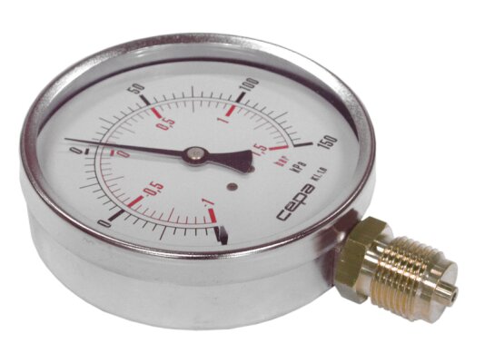 Oilon Pressure Gauge 111.10.100, -1/+1.5 bar, art: 34021080.