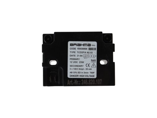 Brahma TCD2FA 15930064 Ignition Transformer