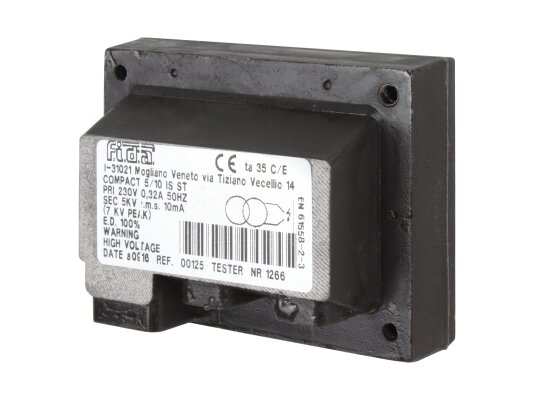 FIDA Compact 5/10 IS ST ignition transformer, art: TZSTDA.