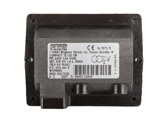 FIDA Compact 12/20 CM ignition transformer