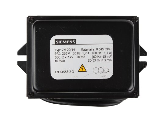 Siemens Ignition Transformer ZM 20/14 00456988