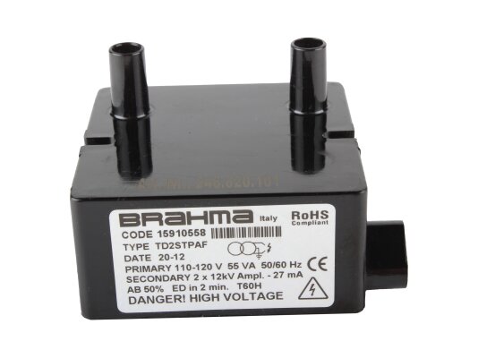 Brahma TD2STPAF Ignition Transformer 15910558