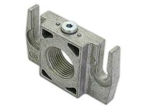 Ecoflam gas valve flange with nipple, art: 65322630.