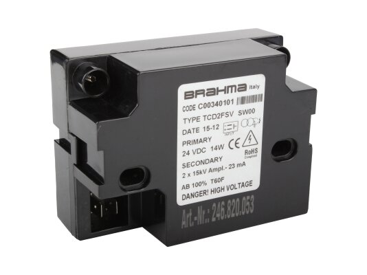 Brahma TCD2FSV C00340101 Ignition Transformer