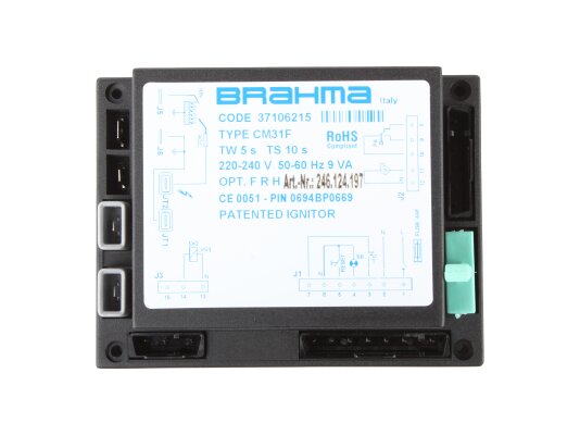 Brahma CM31F Burner Manager, 37106215