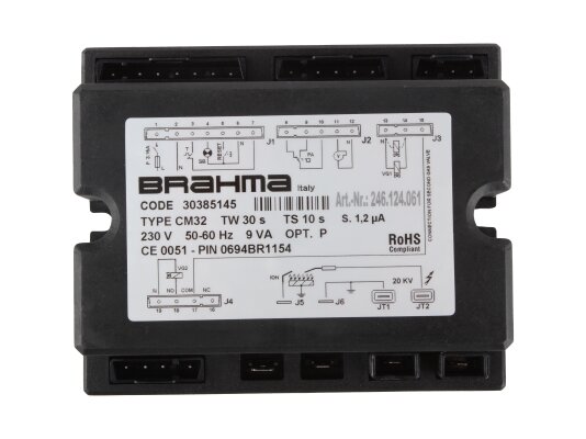 Brahma CM32 Burner Manager, 30385145