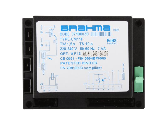 Brahma CM11F Burner Controller, 37100030