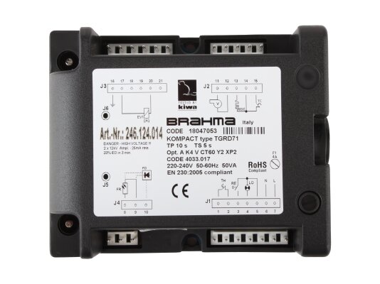 Brahma TGRD71 Burner Controller, 18047053
