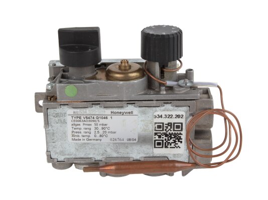 Honeywell V5474G1046 Gas Electromagnetic Valve