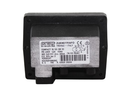 FIDA Compact 12/35 ignition transformer - 33 230/60, art: TC121D01