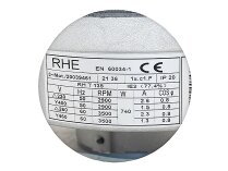 Riello RHE RH T 135 electric motor, 0.74 kW, art: 3006618