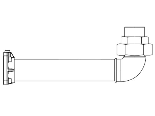 Connecting pipe Elco 3144686