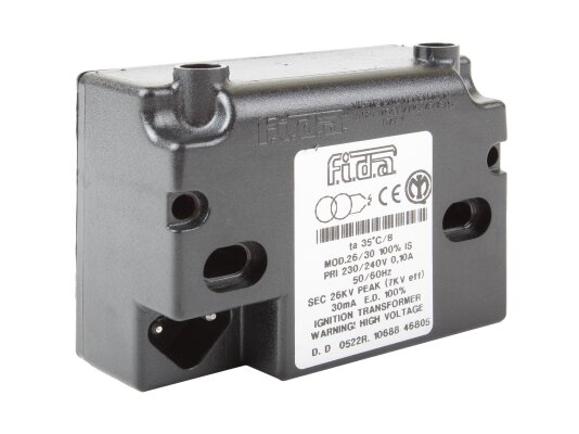 FIDA 26/30 IS ignition transformer