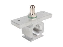 Dungs gas valve flange with nipple, 245372